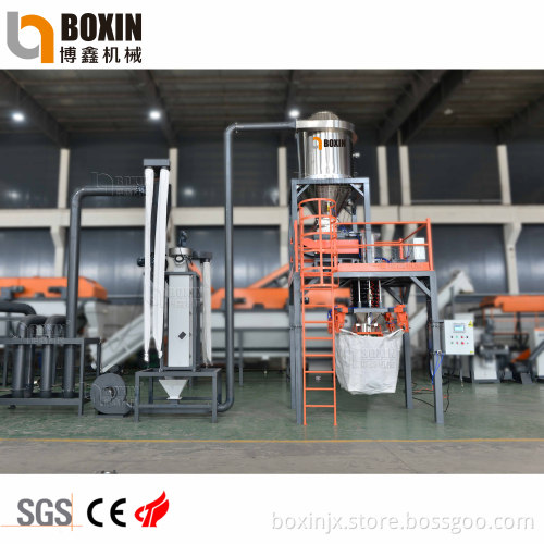 2024 PET Bottle Recycling Line for PE and PP Plastics with Advanced Gearbox and Bale Opener